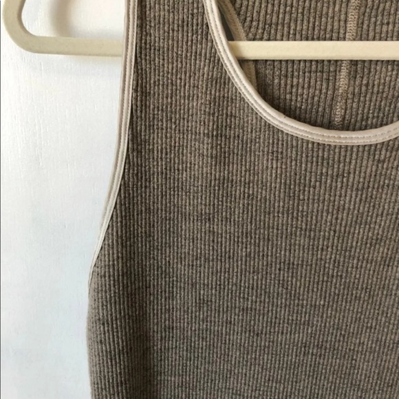 James Perse Ribbed Racerback Dress - Picture 3 of 8